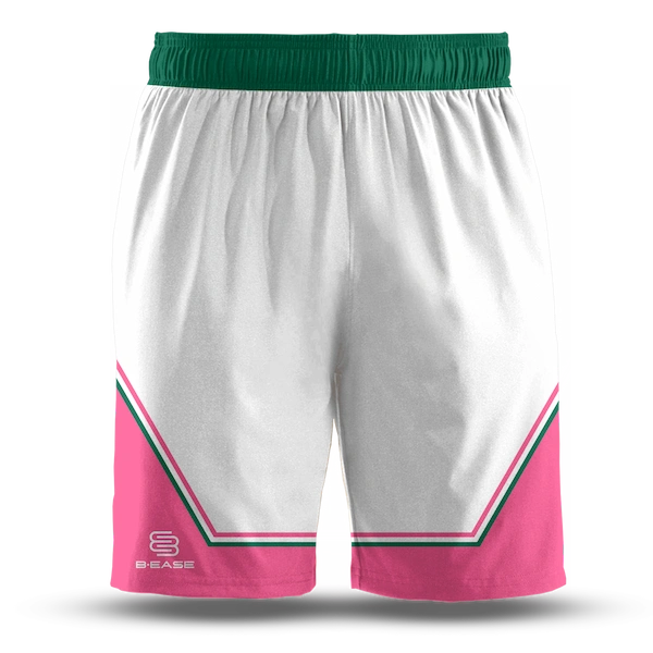 short basket motif traits doublés horizontaux