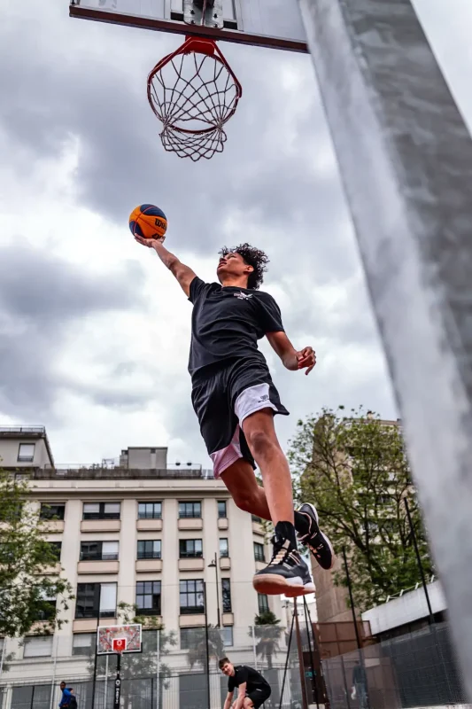 Joueur basketball